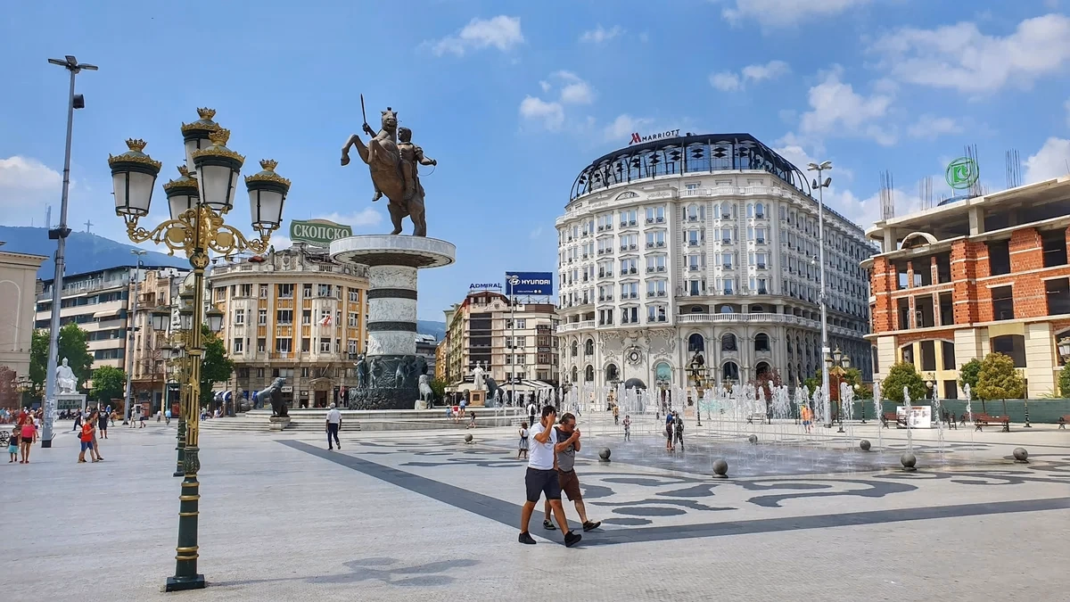 Skopje hero