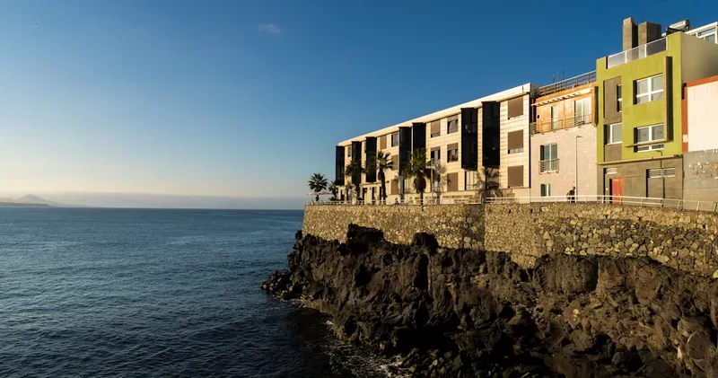 Mirador del Balcón västkust Gran Canaria klippor