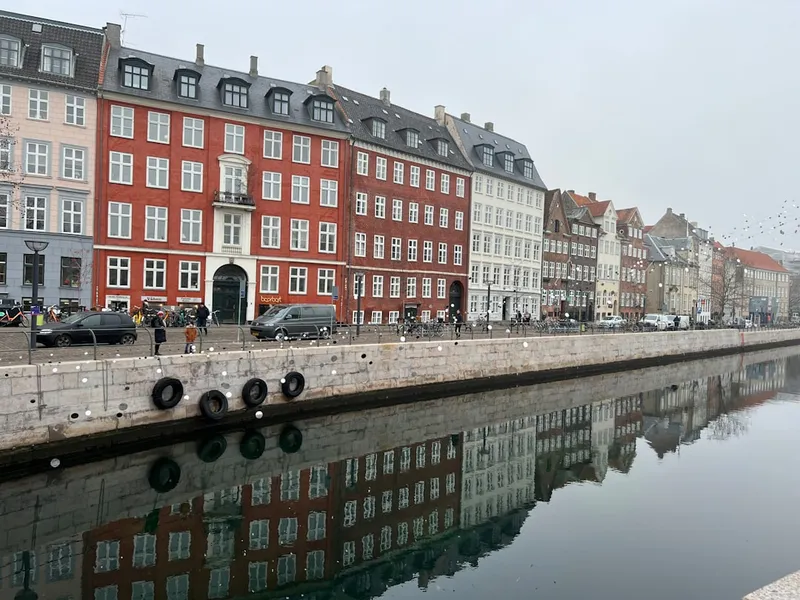 Dyrehaven UNESCO kunglig jaktskog med dovhjortar och Bakken nöjespark