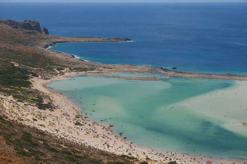 Balos lagoon
