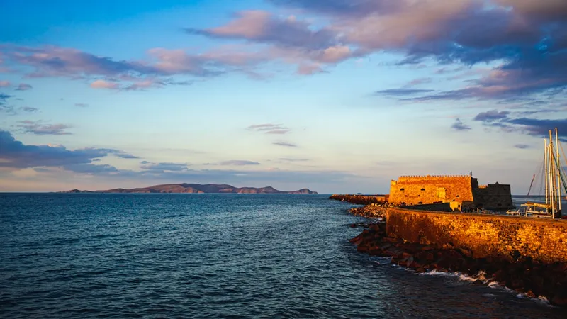 Heraklion gamla stan