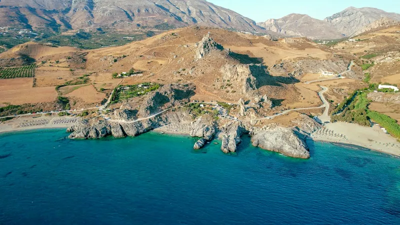Preveli strand