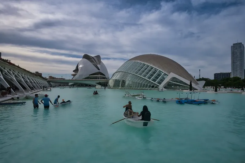 Museu de les Ciències Valencia interaktivt vetenskapsmuseum