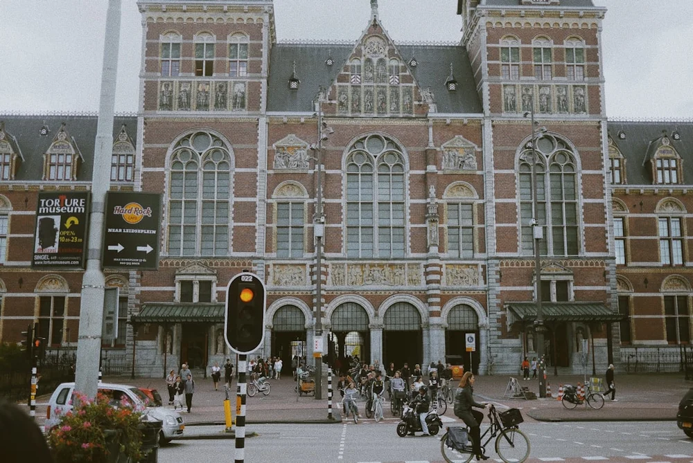 Rijksmuseum Amsterdam fasad