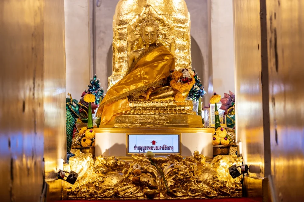 Erawan Shrine Bangkok hinduiskt altare