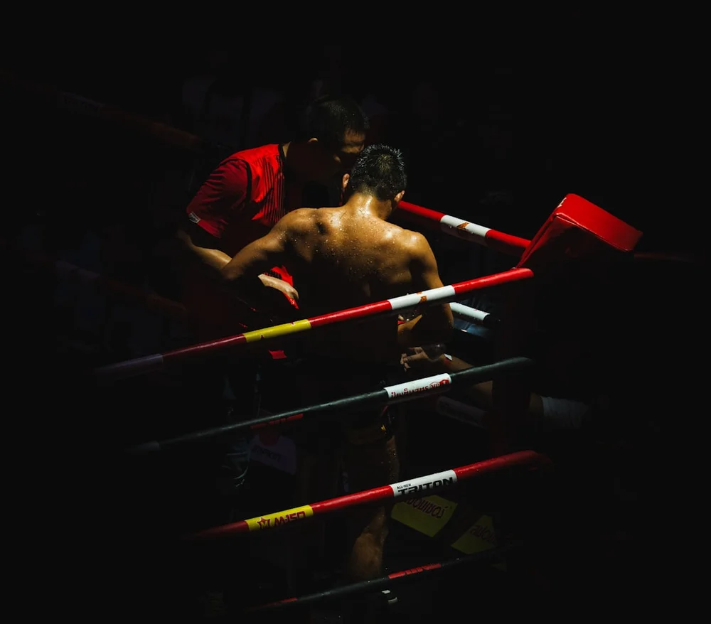 Muay Thai thaiboxning Bangkok arena