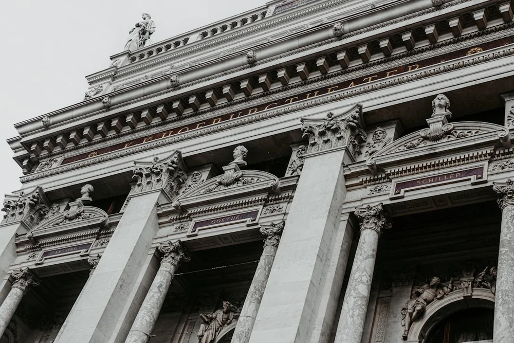 Burgtheater Wien neorenässans fasad